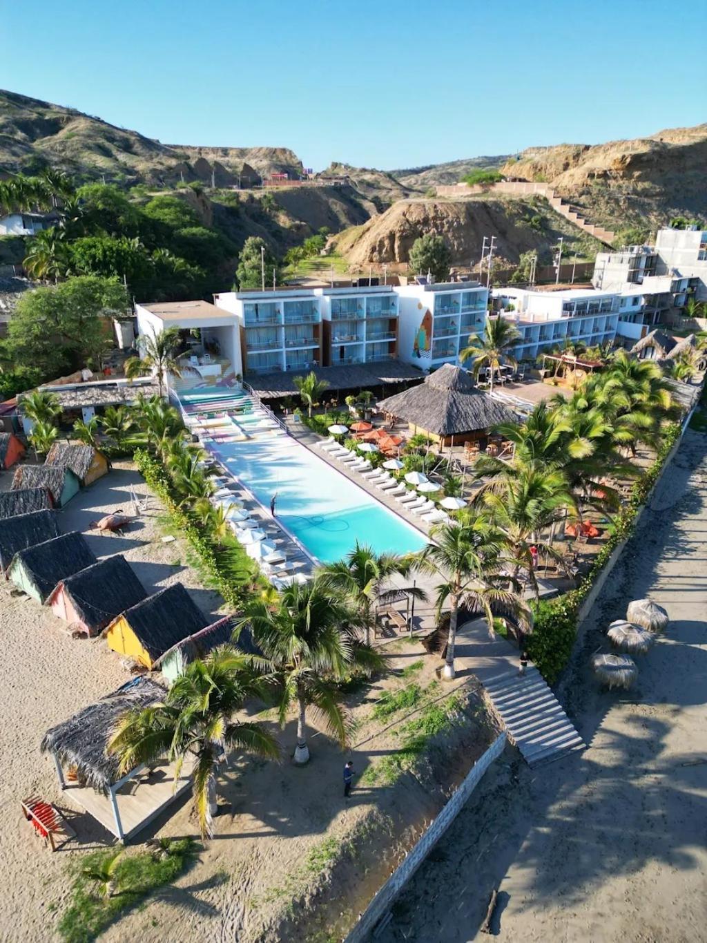 Socialtel Mancora Hotell Eksteriør bilde